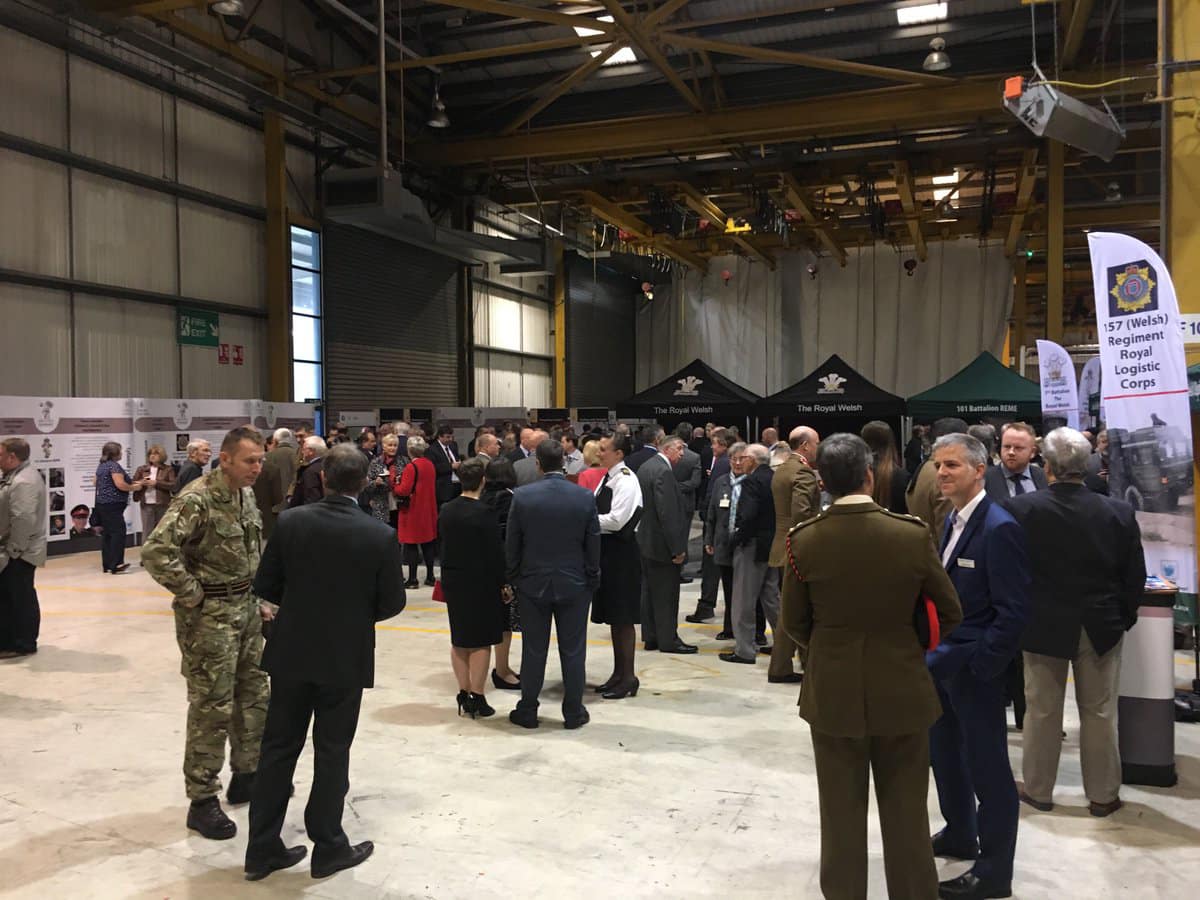 Assembly Facility for General Dynamics, Merthyr Tydfil Opening Function