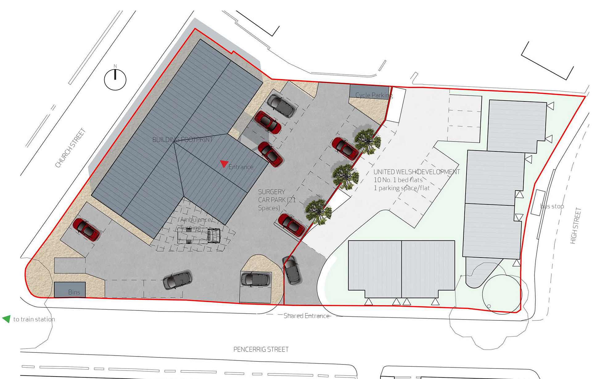 Llanbradach Housing_Site Plan