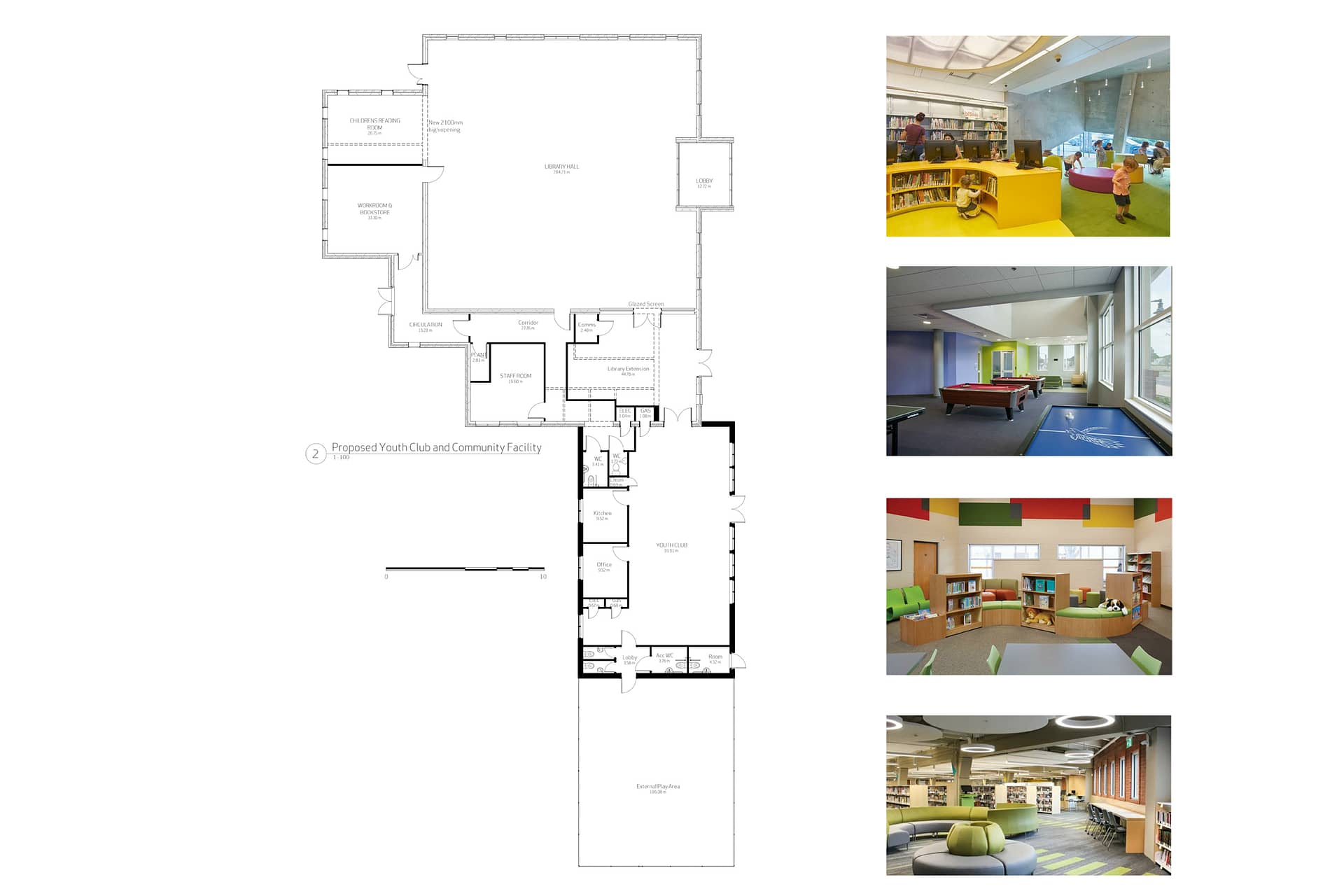Emersons Green Youth Centre and Library Extension - Plan