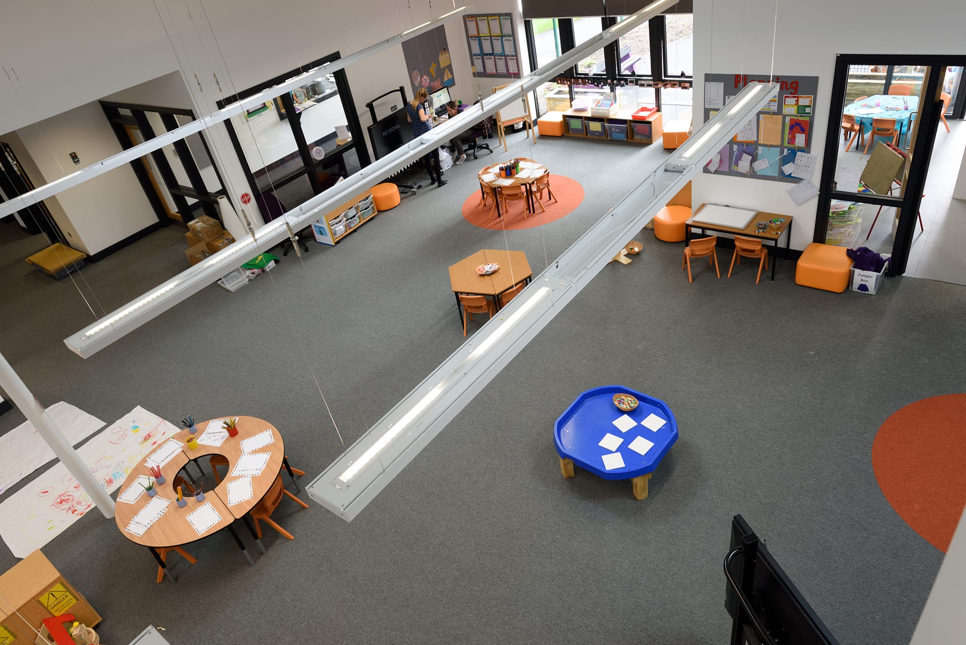 King's Oak Academy, Bristol, Marketing Photoshoot - Atrium
