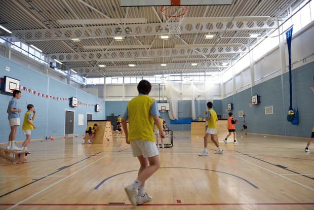 Bristol Free School - Sports Hall photograph