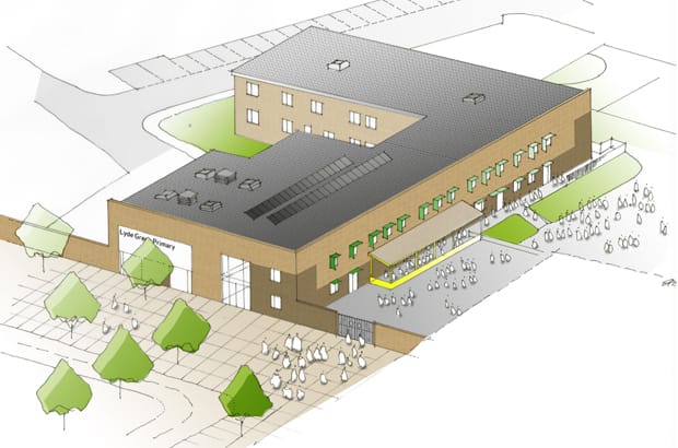 Lyde Green Primary School, Bristol - Sketch
