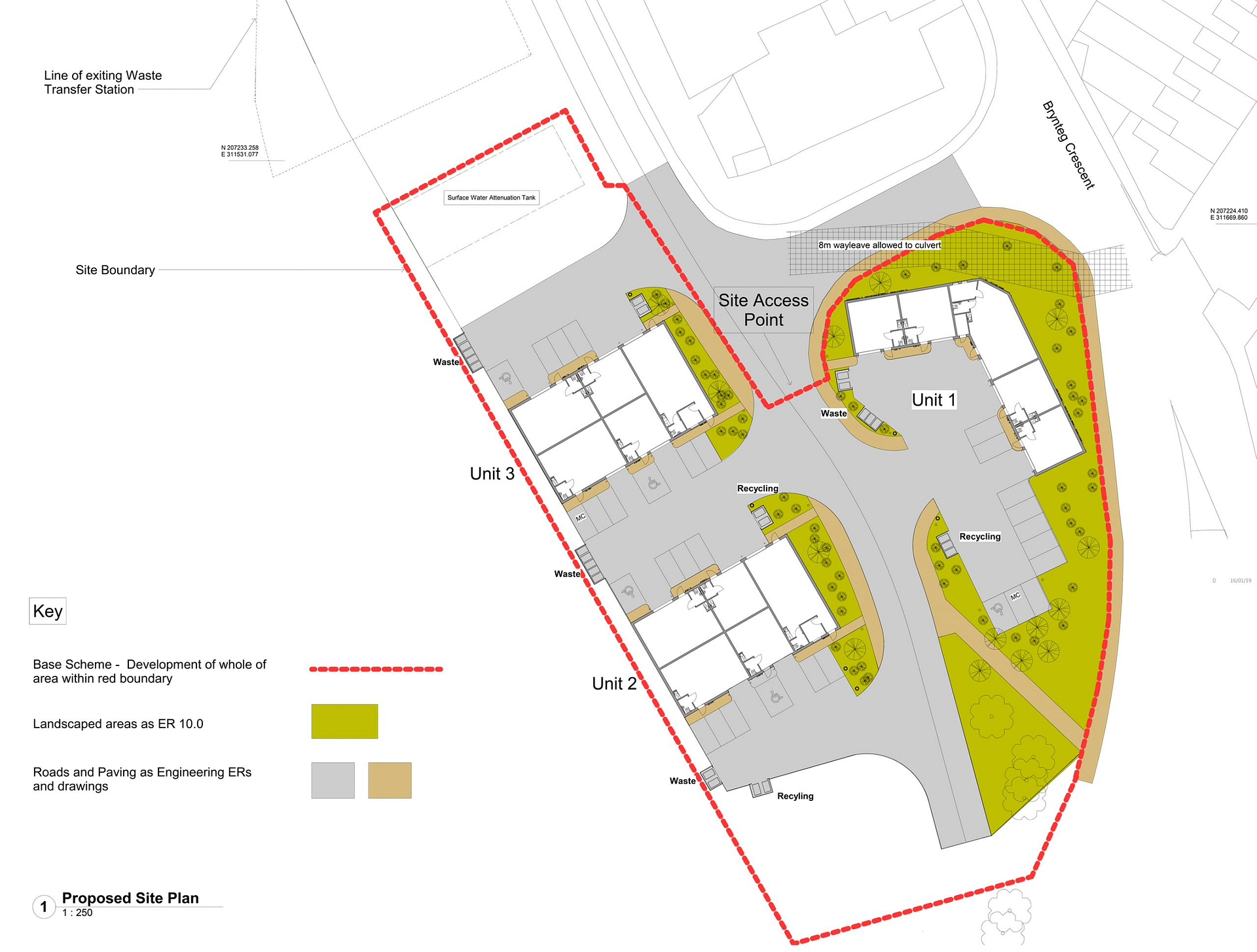 Lawns Industrial Estate, Rhymney, Wales - Site Plan