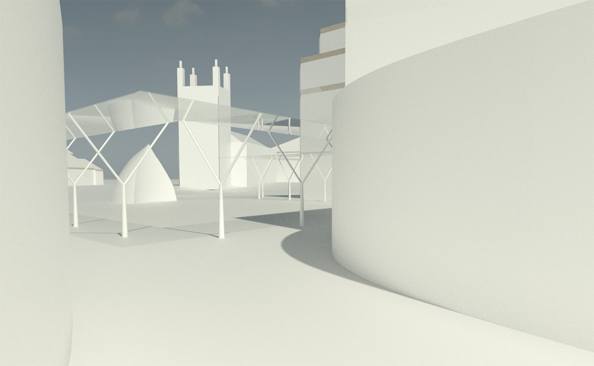 Proposed Mixed-Use Development, Wrexham CGI